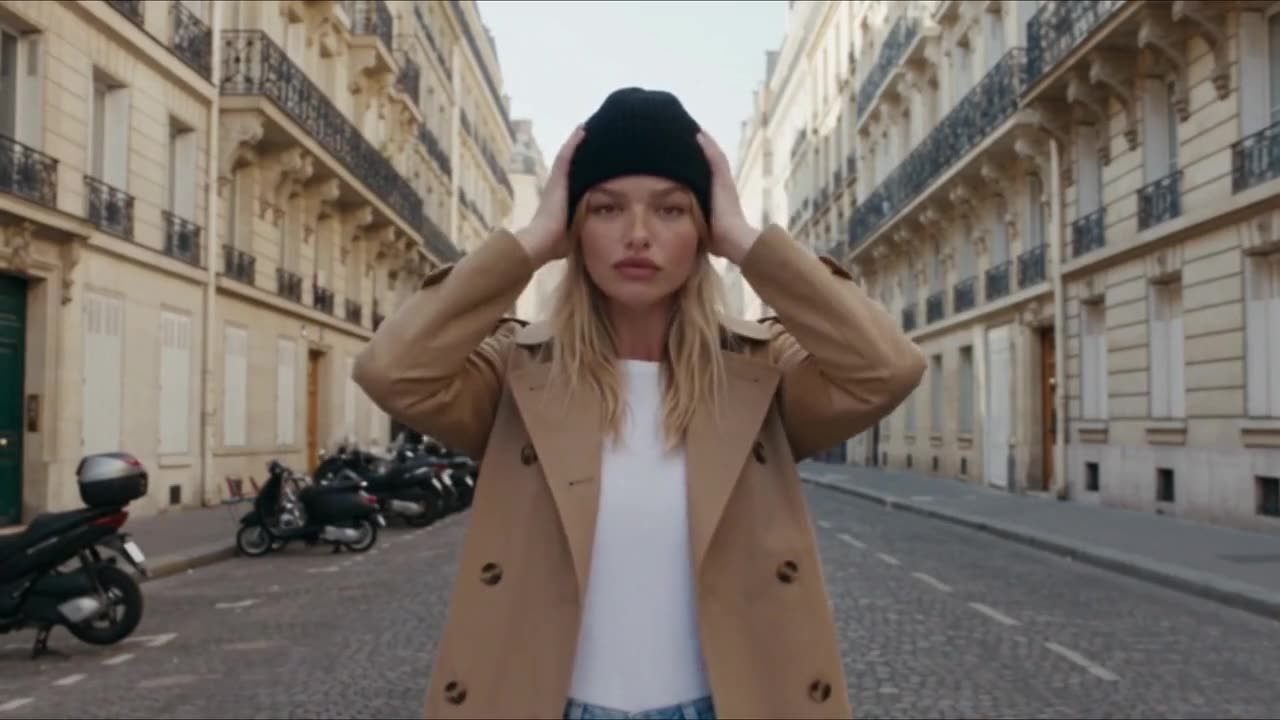 She's back. New city. New target. — film still